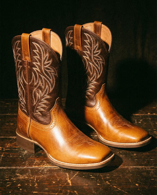Maverick Western Boots - Brown