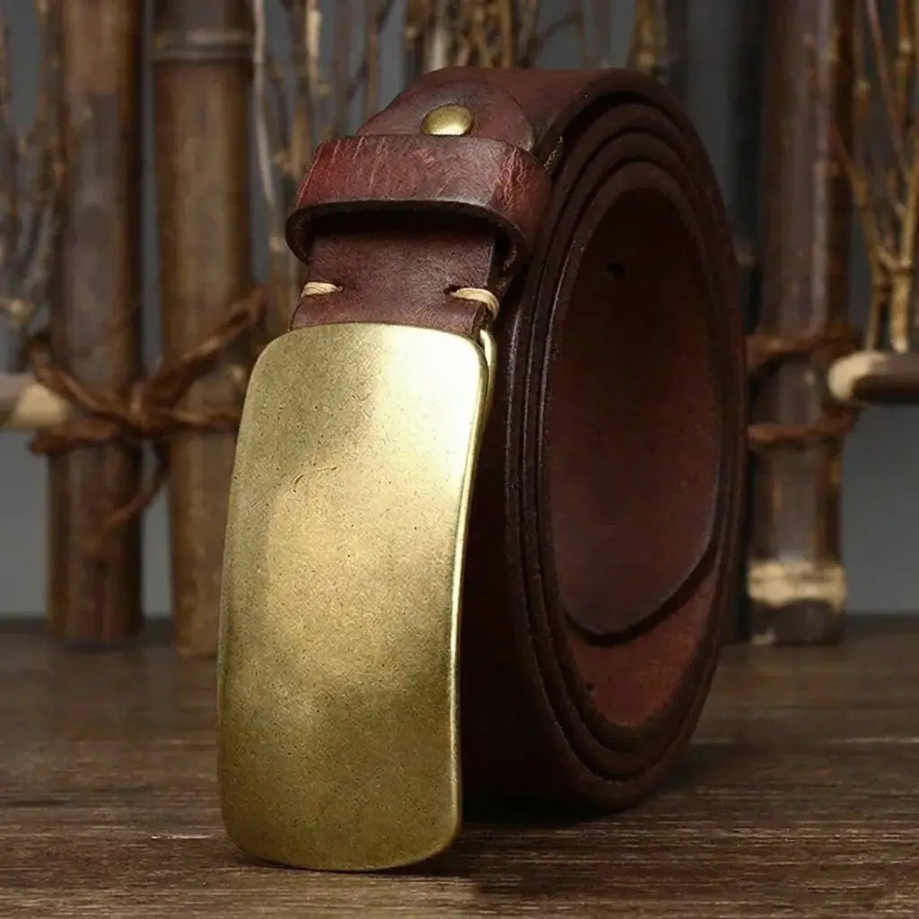 Old World Genuine Leather Belt