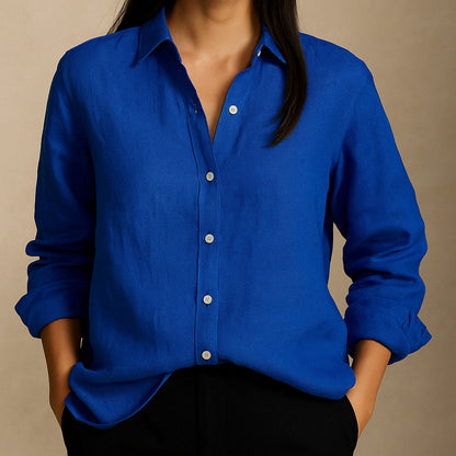 Ava Linen Relaxed Shirt
