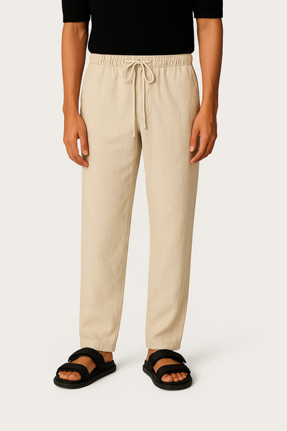 Leonardo Relaxed Linen Pants