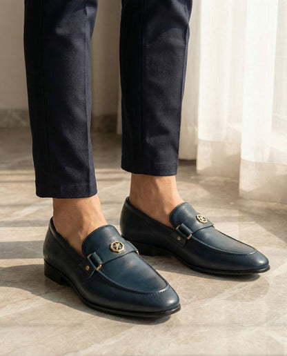 Riviera Leather Loafer - On Model