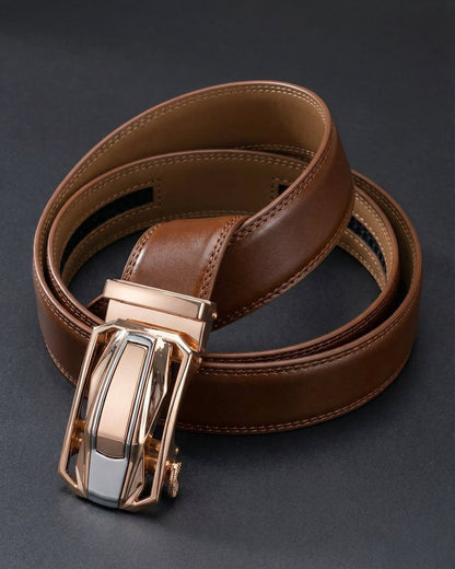 Monarch Leather Belt - Brown