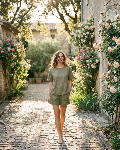 Riviera Lounge Set in Khaki - European garden lifestyle