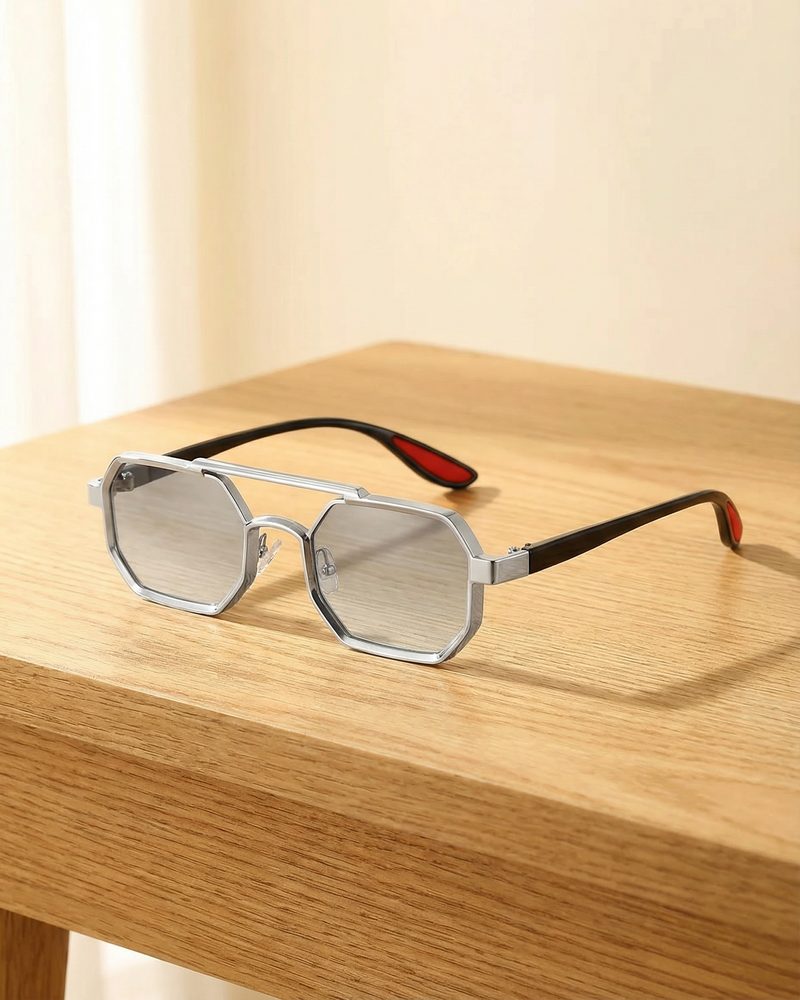 Azure Sunglasses - Silver Sky