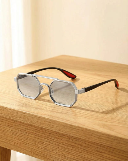 Azure Sunglasses - Silver Sky