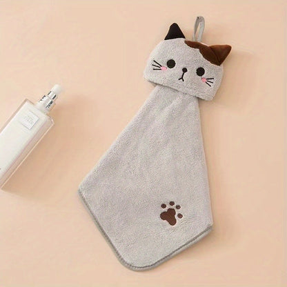 Cat Hand Towel