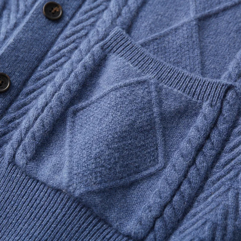 Belair Cardigan - 100% Merino Wool