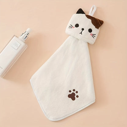 Cat Hand Towel