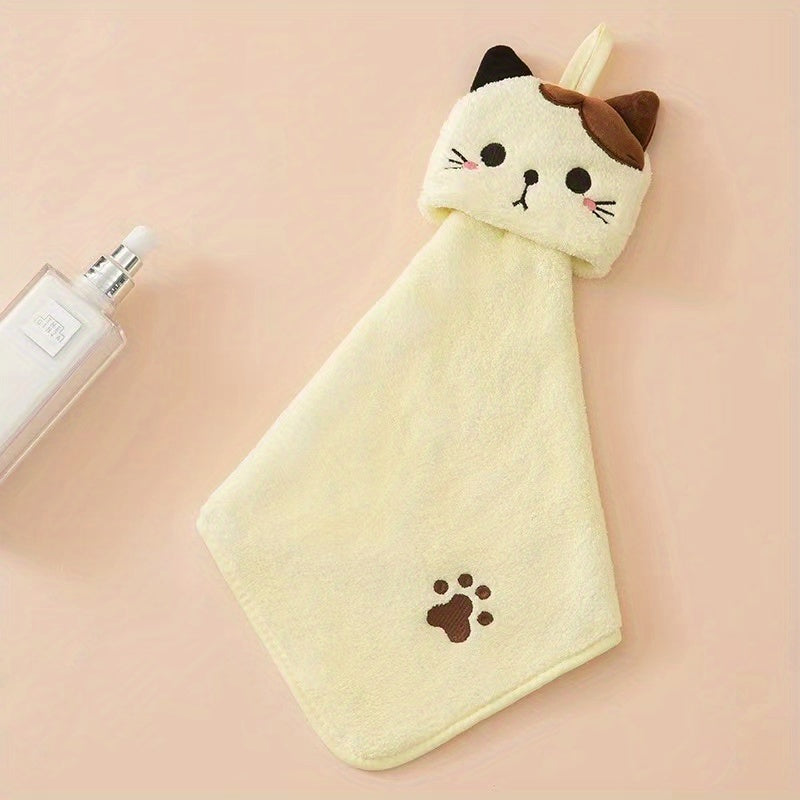 Cat Hand Towel