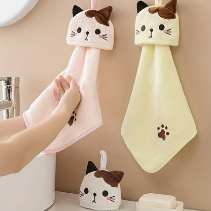 Cat Hand Towel