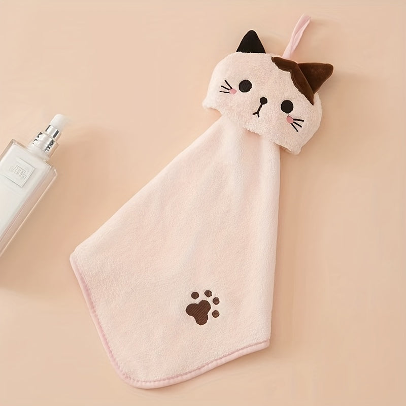 Cat Hand Towel