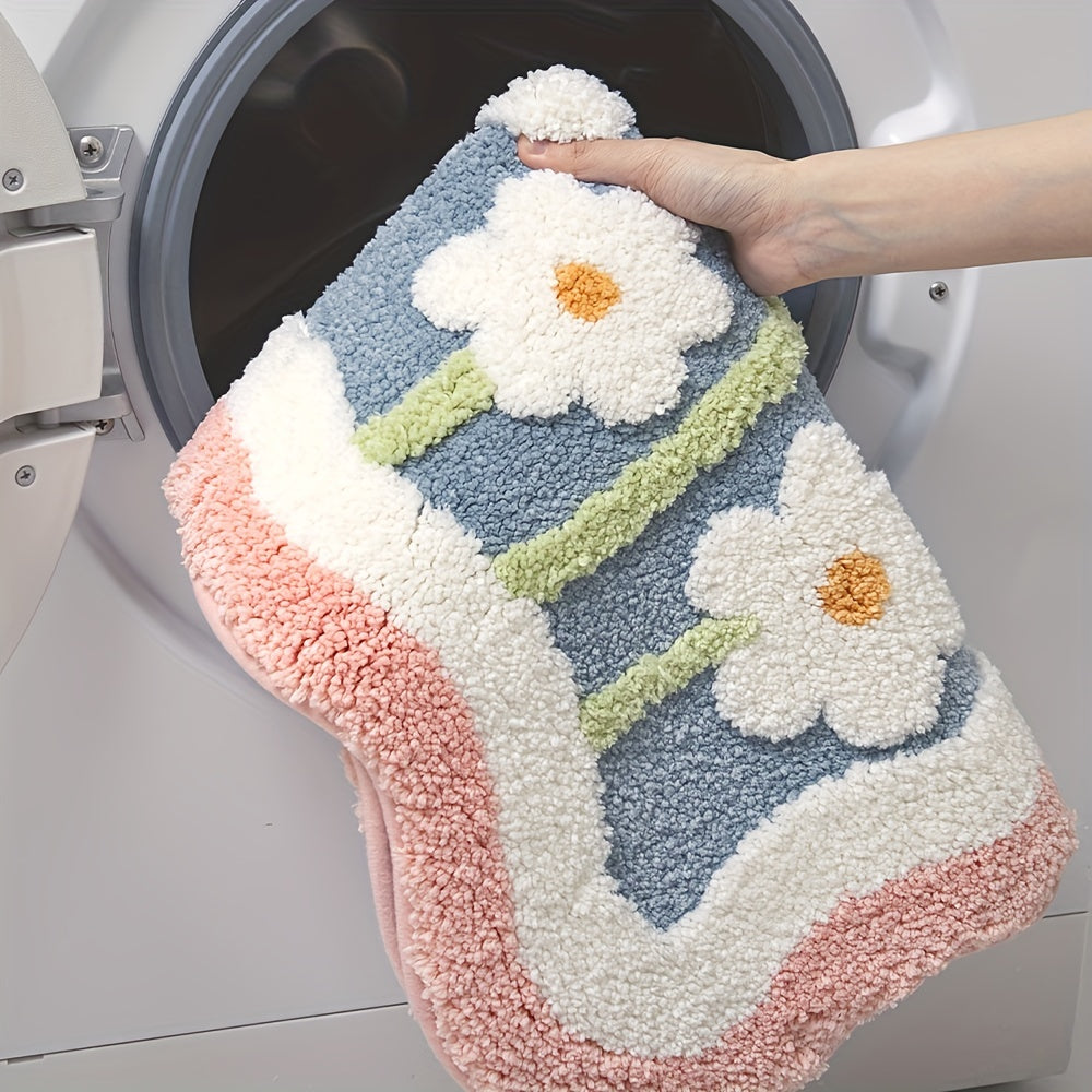 Flower Bath Mat