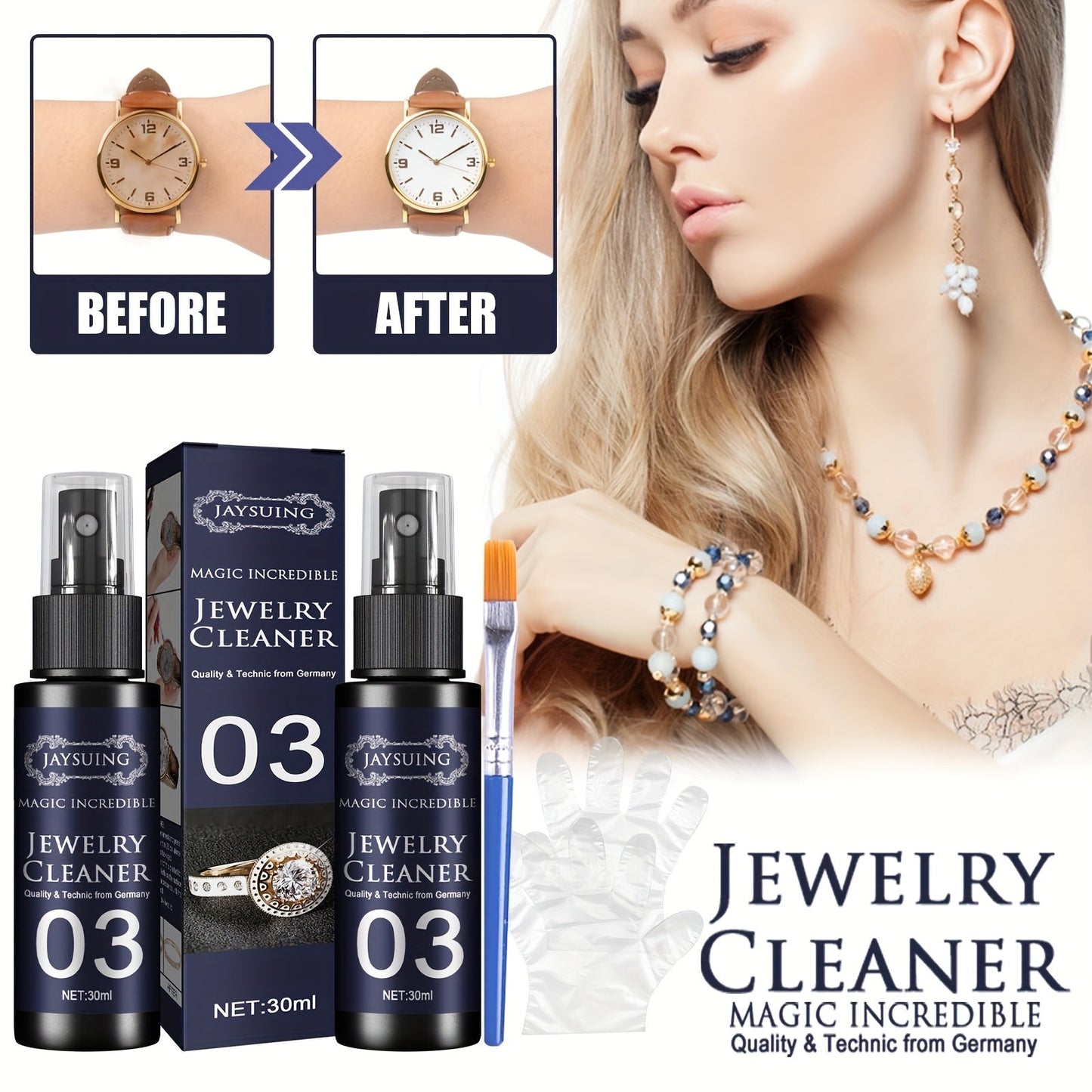 Jewelry Cleaner Spray