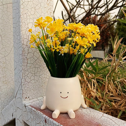 Sitting Flower Pot